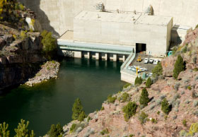 Basin dam
